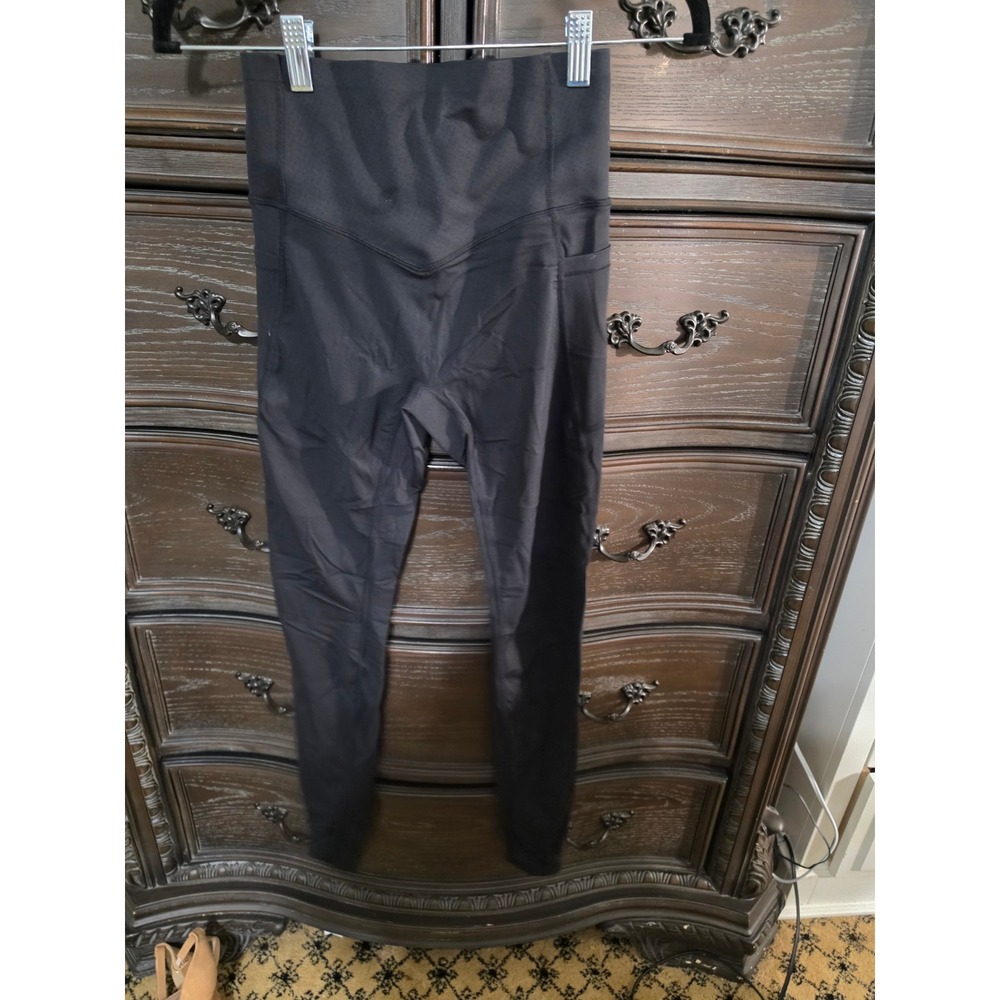 Halara Black High Waisted Full Length Pocket Leggings XS 02836235
